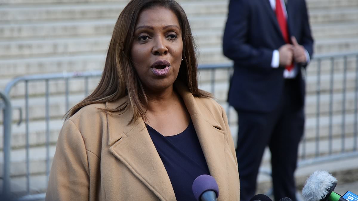 "NY AG Letitia James Condemns Trump's Dramatic Court Exit, Shocking Onlookers"