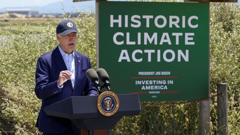 Biden announces $600M in climate investments during Bay Area visit.