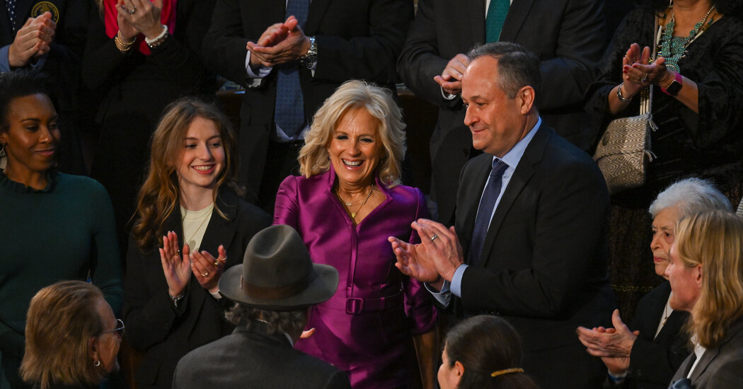 Featured image for "Jill Biden's Diverse State of the Union Guest List Sparks Controversy and Unity"