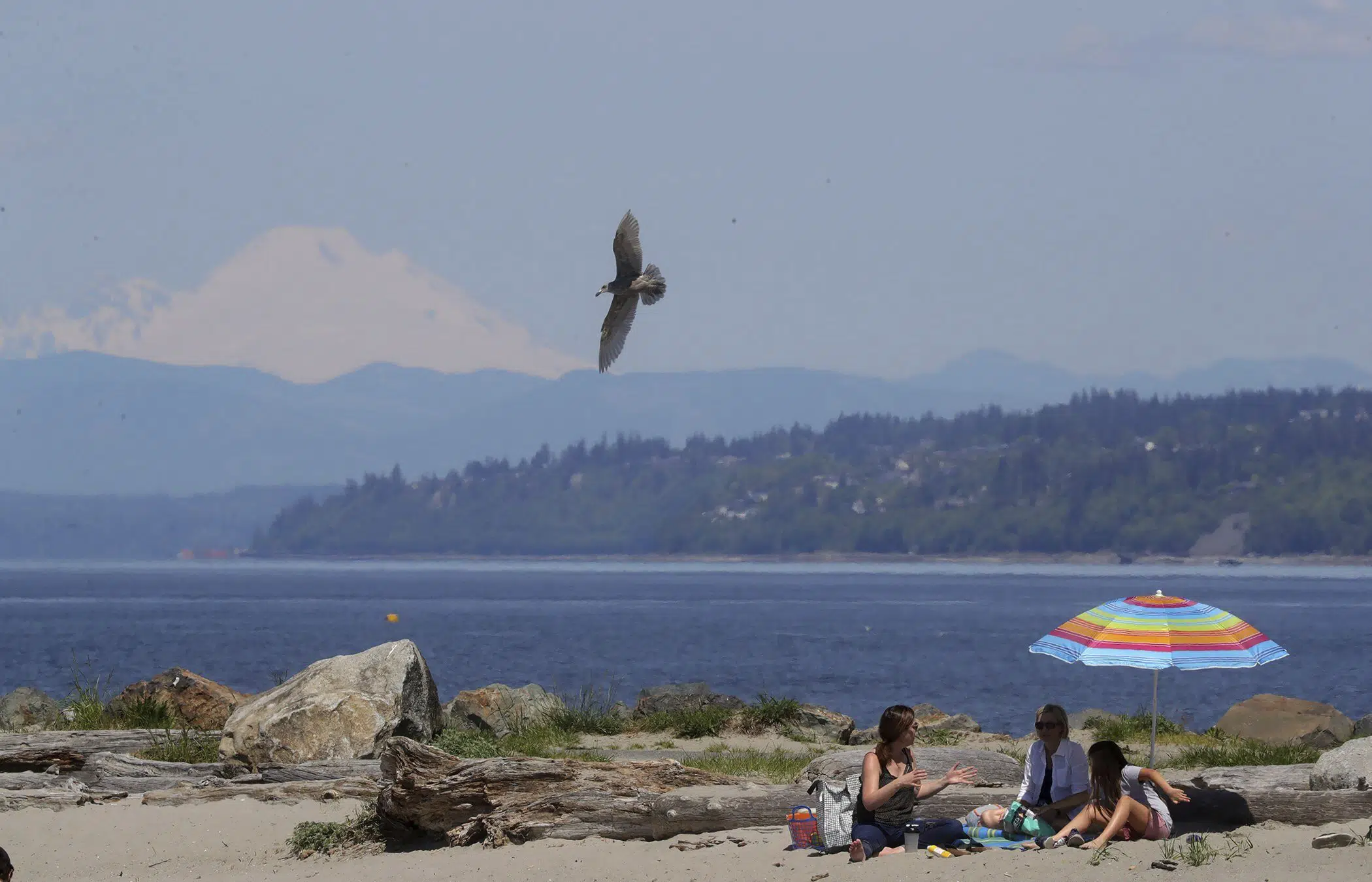 Record-breaking heat wave hits Pacific Northwest early.