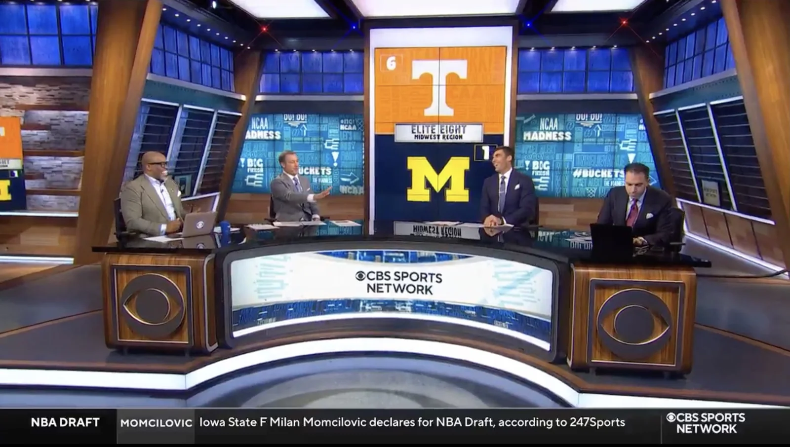 CBS Studio Roasts Rothstein as Pitino’s Big East Contract Breaks Live