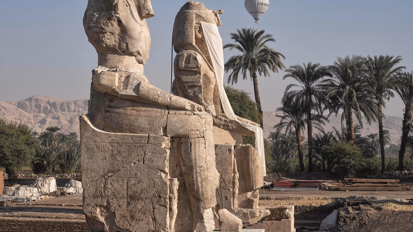 Featured image for Egypt Unveils Restored Colossal Pharaoh Statues in Luxor