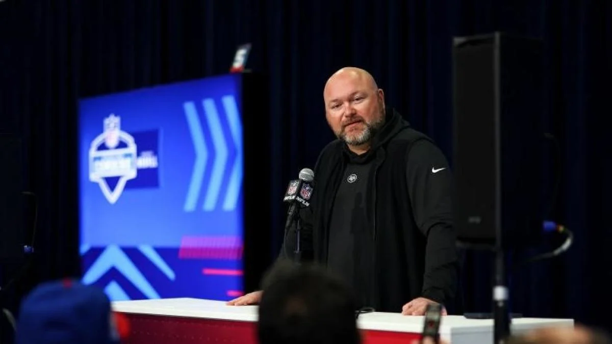 Featured image for Jets Part Ways with GM Joe Douglas Amidst Franchise Overhaul