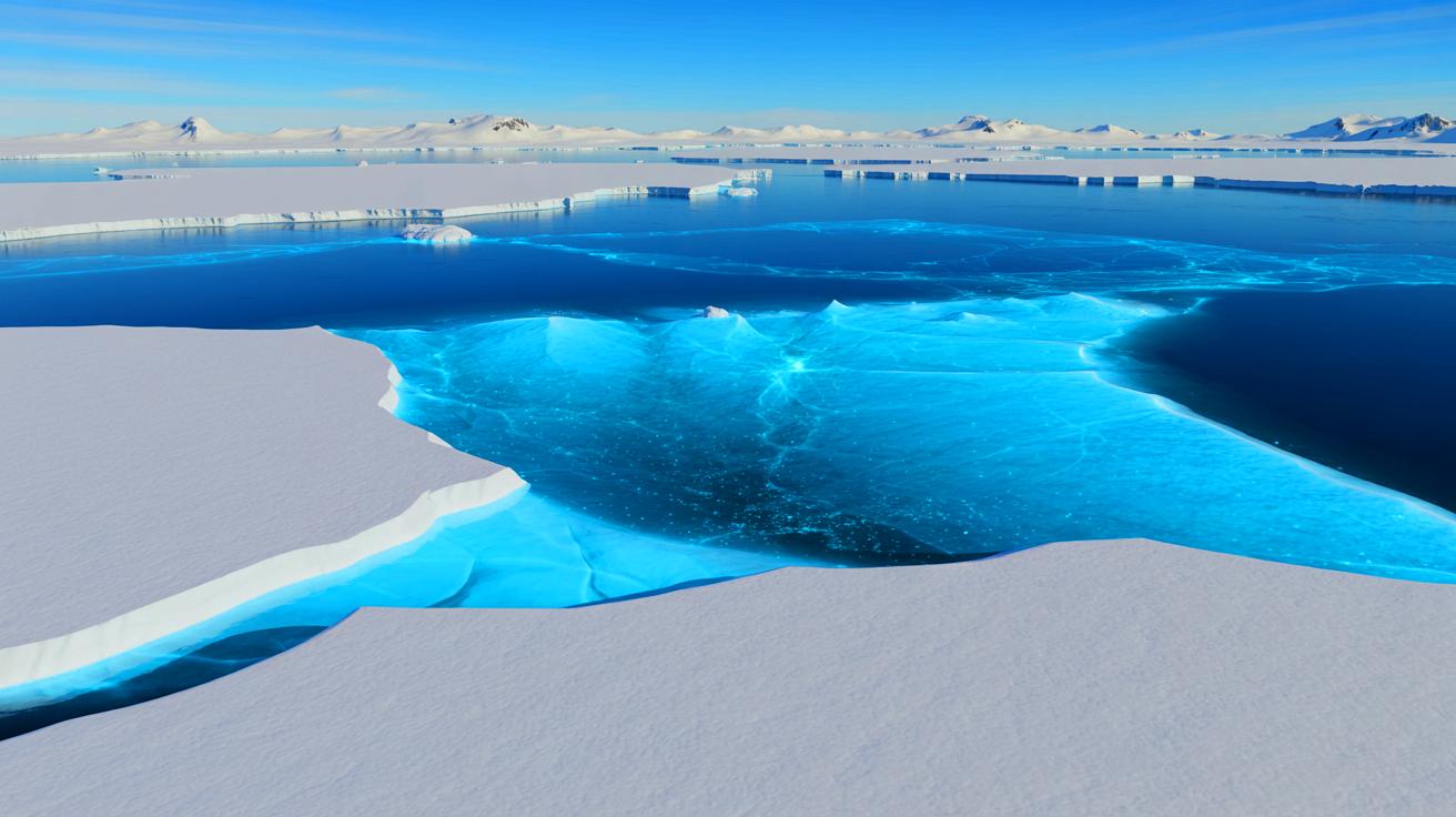 Featured image for Hidden Subglacial Lakes in Antarctica Accelerate Glacial Movement and Sea Level Rise