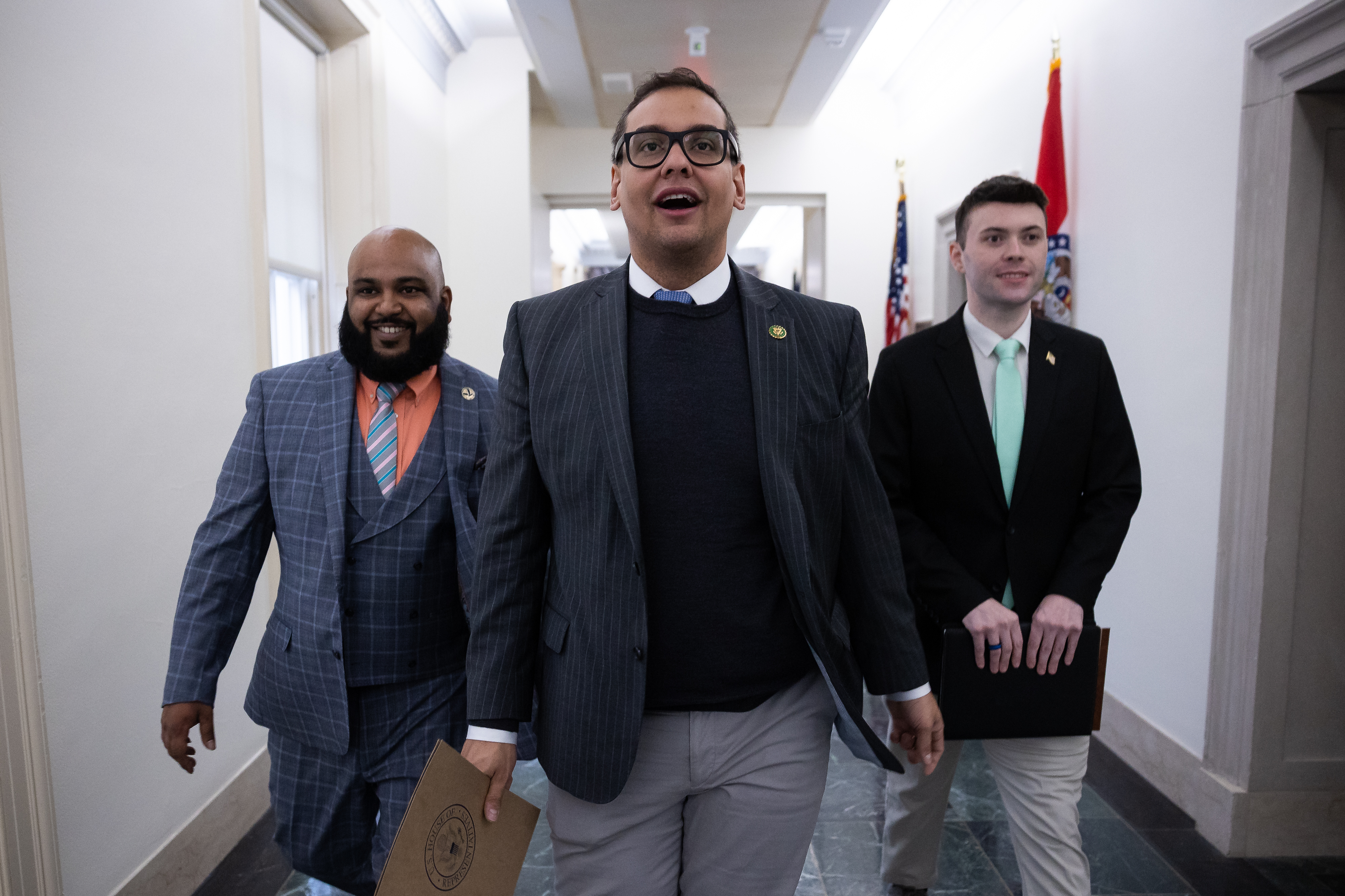 George Santos seeks 2024 re-election amidst controversy.