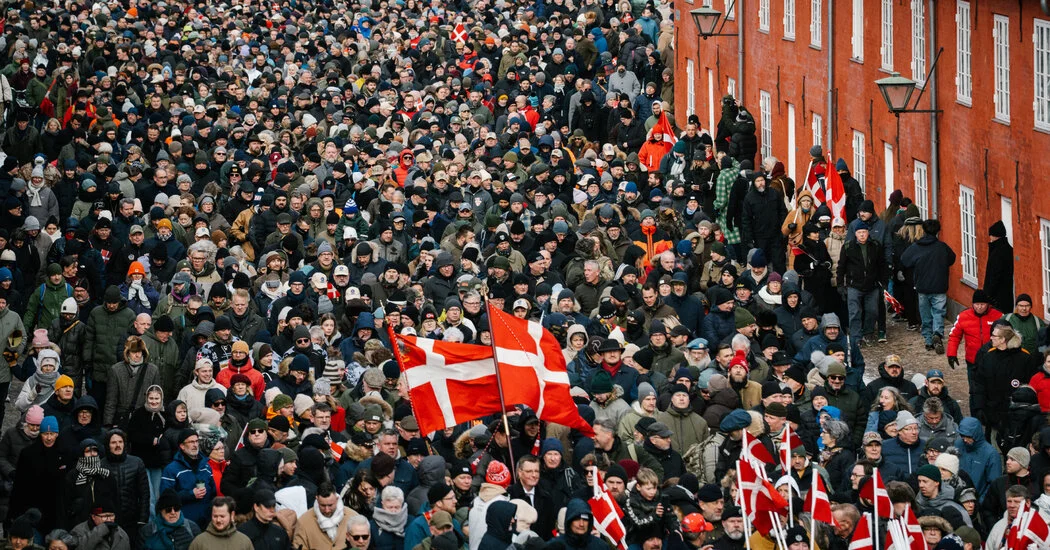 Danish Veterans Rally in Copenhagen Over Trump NATO Remarks