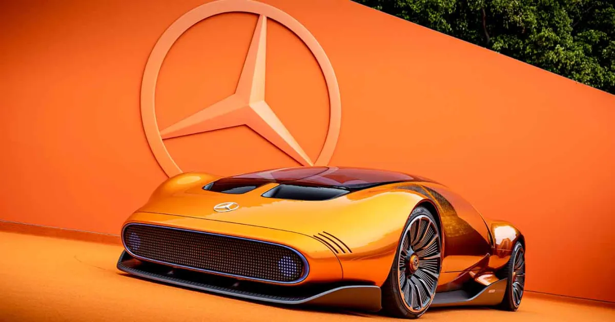 "Mercedes' Vision One-Eleven: A High-Tech Electric Supercar with Axial Flux Motors"