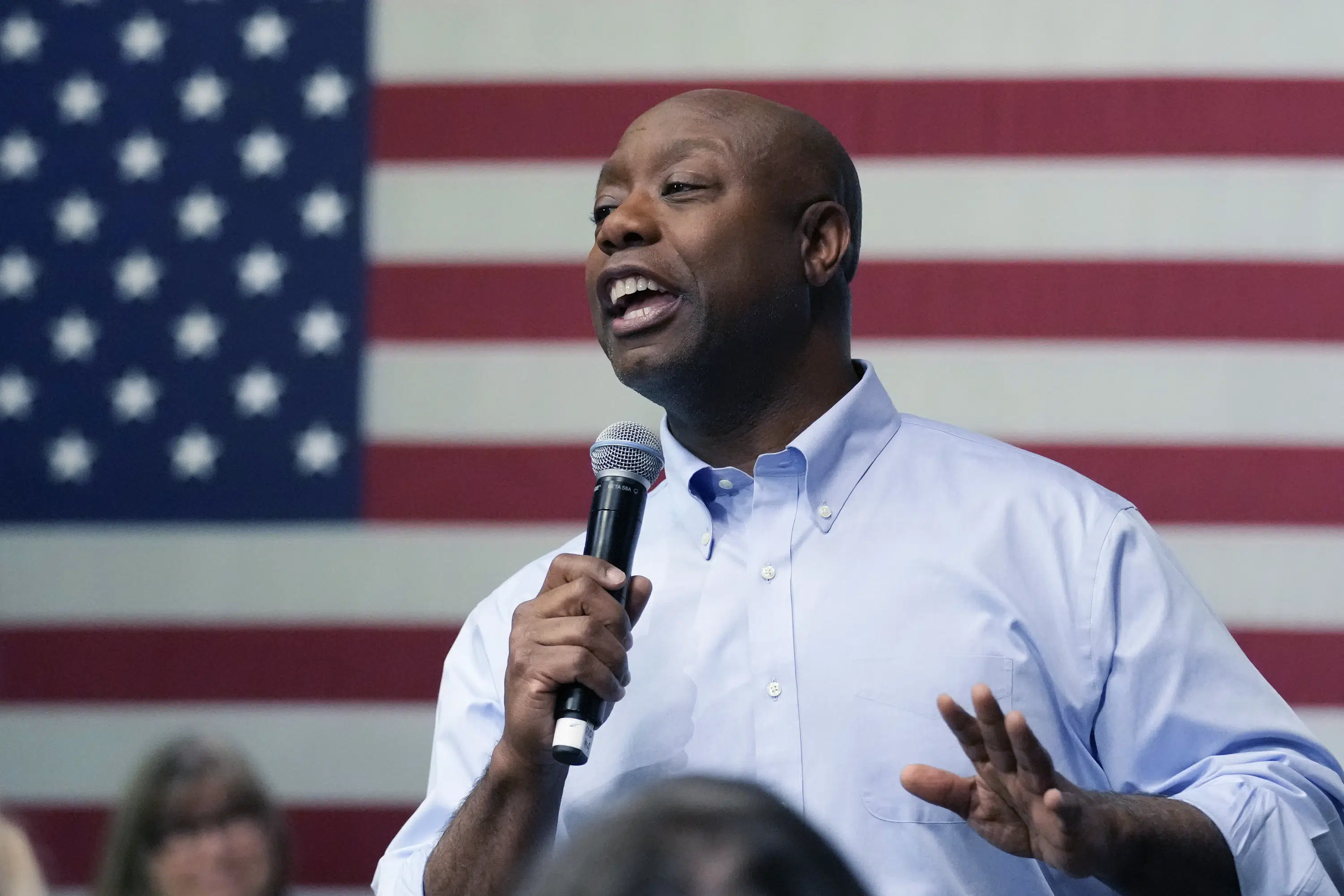 Sen. Tim Scott announces 2024 presidential bid with $6 million ad campaign.