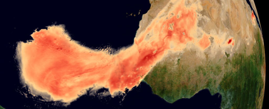 Featured image for Massive Saharan Dust Cloud Approaching Florida and the US