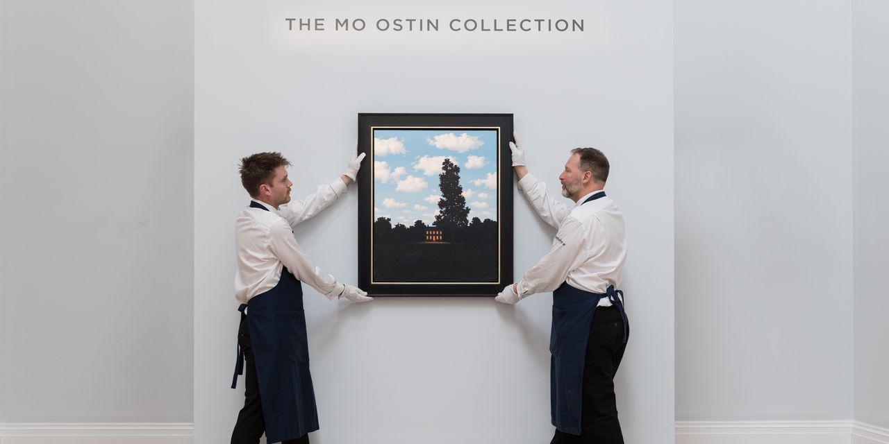 Featured image for Magritte's 'Empire of Light' Sets Auction Record with $42.3 Million Sale