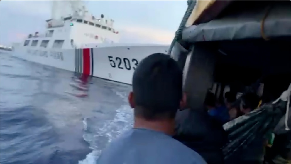 Chinese Vessels Ram Philippine Coast Guard Ship and Supply Boat at Disputed Shoal