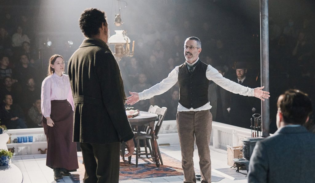 Featured image for "Jeremy Strong and Michael Imperioli Spark Controversy in 'An Enemy of the People' Review"