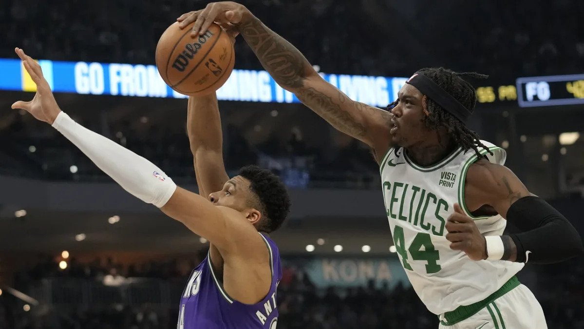 "Celtics crush Bucks in dominant win to secure No. 1 seed in East"