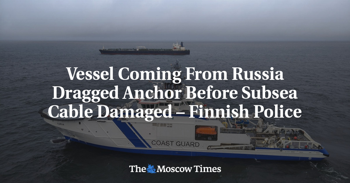Featured image for Finnish Authorities Detain Russian Vessel Over Undersea Cable Damage
