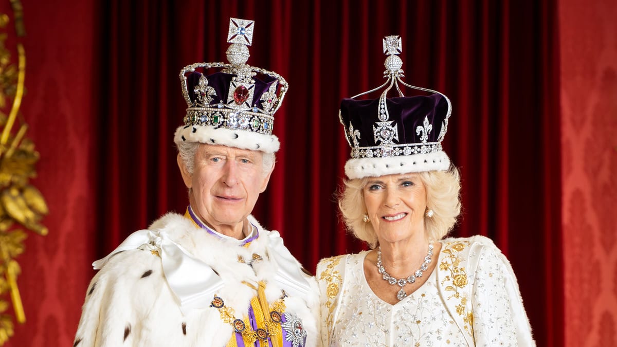 "Royal Portraits: King Charles III and Queen Camilla's Official Coronation Photos Revealed"