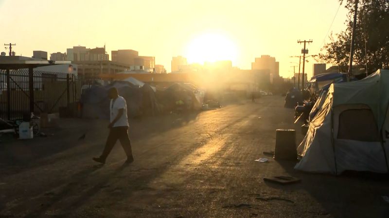 Uncertain fate of vulnerable homeless residents as huge camp faces clearance after neighbor lawsuit.
