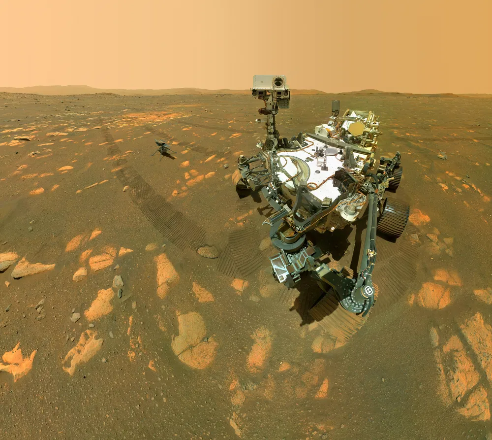 Featured image for NASA's Perseverance Rover Sparks Debate Over Mysterious Green Spots on Mars