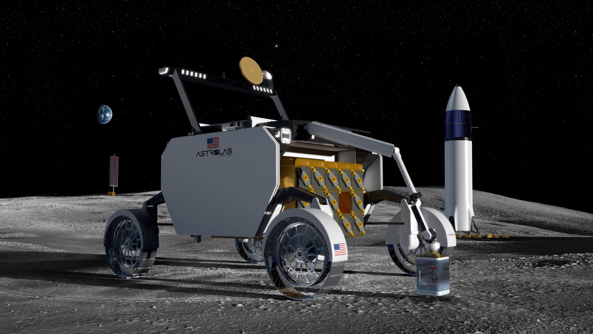 Featured image for Astrolab's Lunar Rovers Secure Major Payload Deployments on the Moon