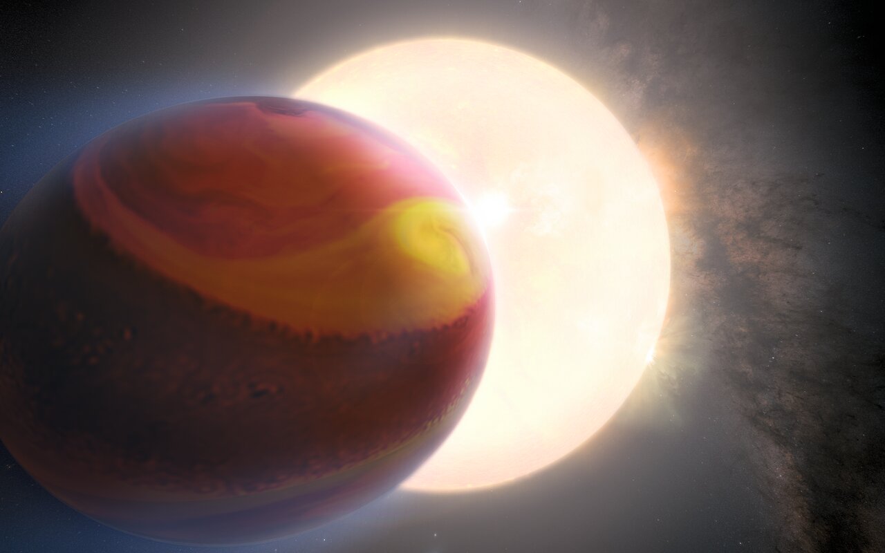 "Hubble's Discovery: Unveiling Extreme Weather on an Alien Exoplanet"