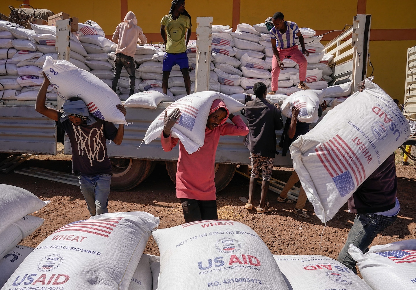 Ethiopians face food aid cuts as USAID battles government theft allegations.