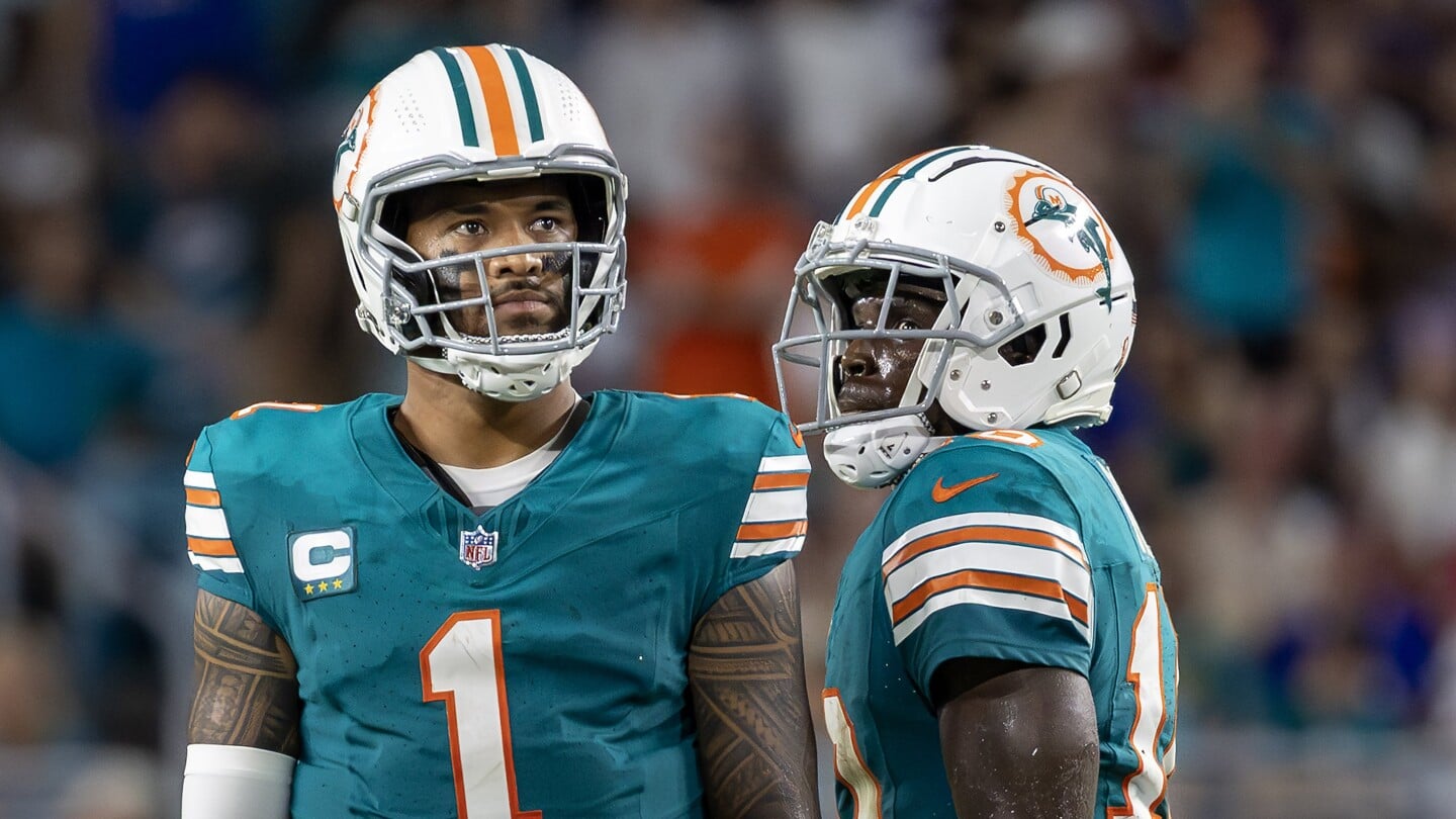 Featured image for Dolphins' QB Shuffle: Tua Benched, Ewers Promoted