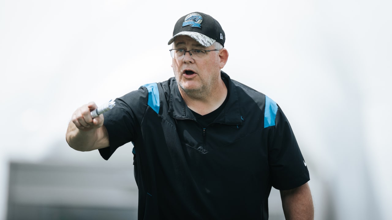James Campen sees early progress in offensive line.