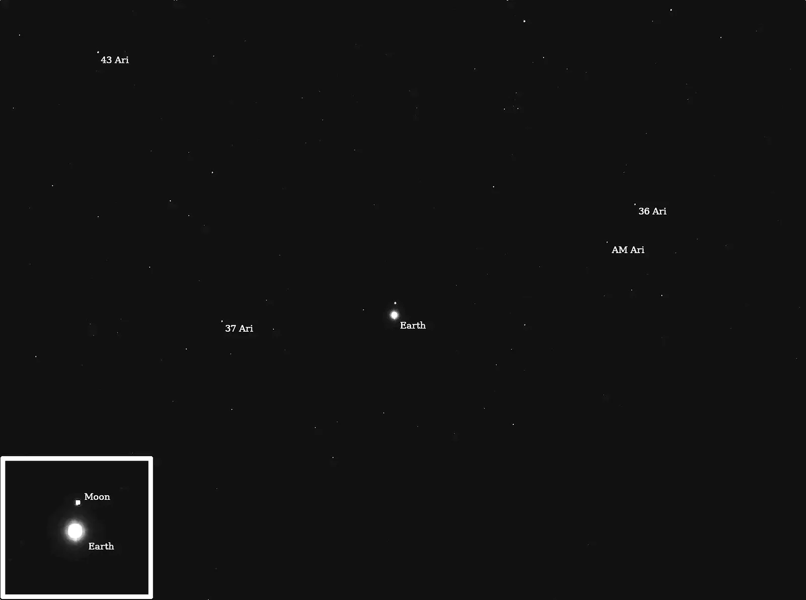 NASA's Psyche Probe Captures Earth and Moon from 180 Million Miles