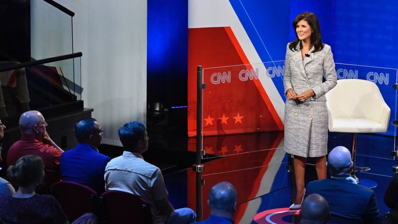 Nikki Haley calls for new generational leader in CNN town hall.