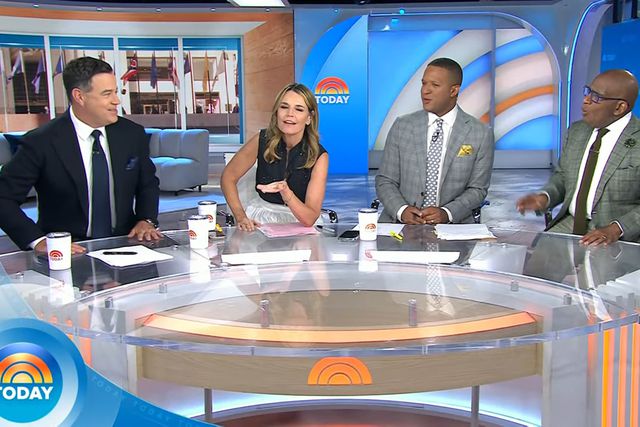 Featured image for Today Co-Anchors Mistake Savannah Guthrie's Announcement for Pregnancy Reveal