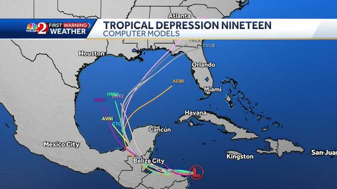 Featured image for Tropical Storm Sara Threatens Florida and Central America with Flooding