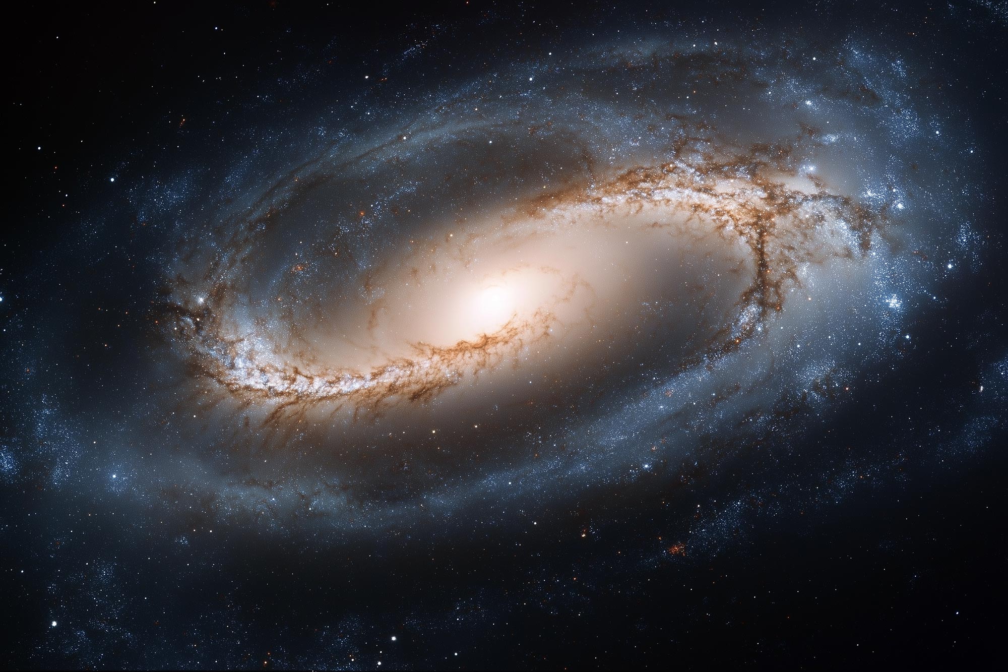 Featured image for Scientists Discover the Oldest and Largest Barred Spiral Galaxy