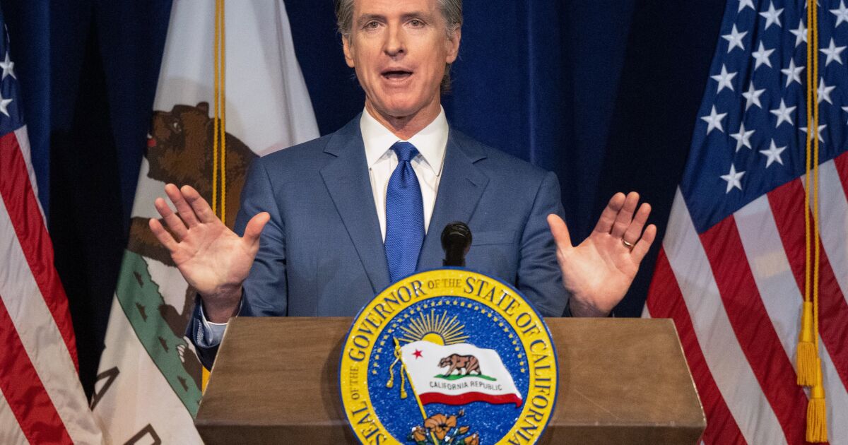 Newsom faces tough budget reality amidst deficit and immigration policy criticism.