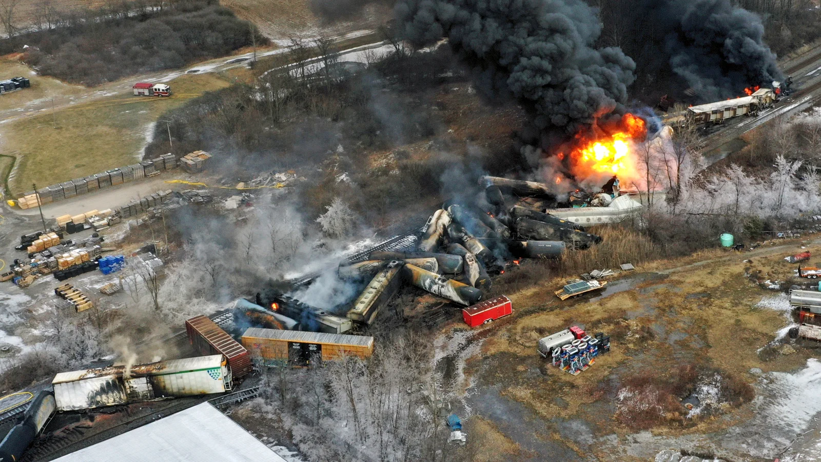 DOJ Sues Norfolk Southern for Ohio Train Derailment