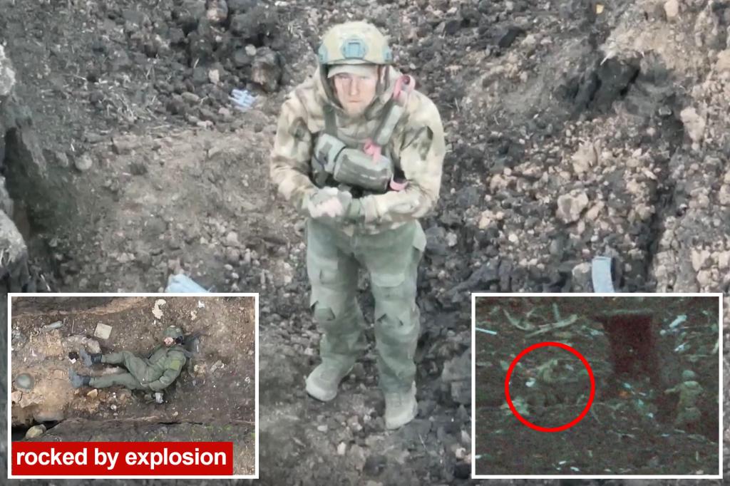 Featured image for Russian soldier surrenders to Ukrainian drone on Bakhmut battlefield.