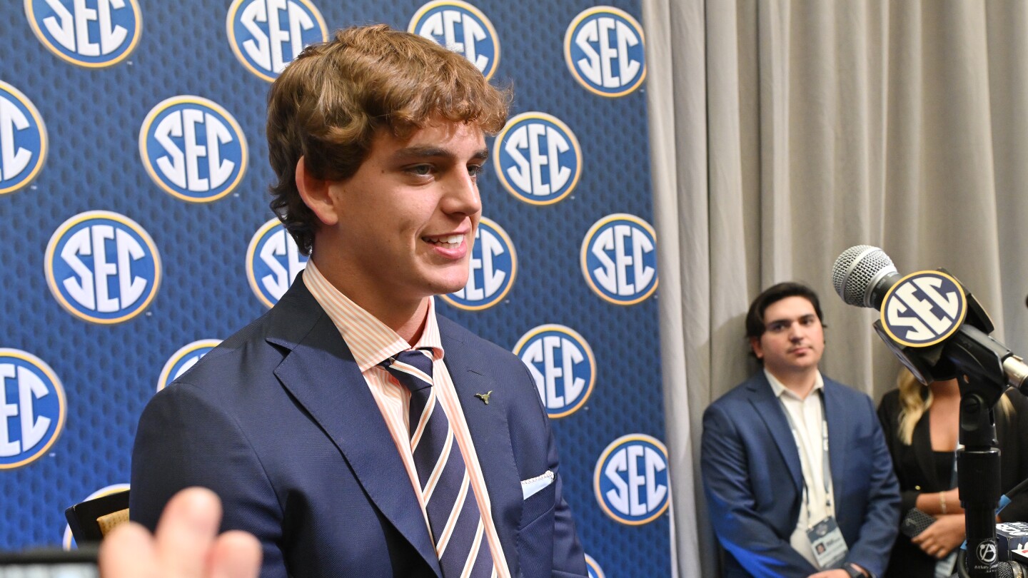 Featured image for Arch Manning Focuses on Current Season Amid Draft Hype