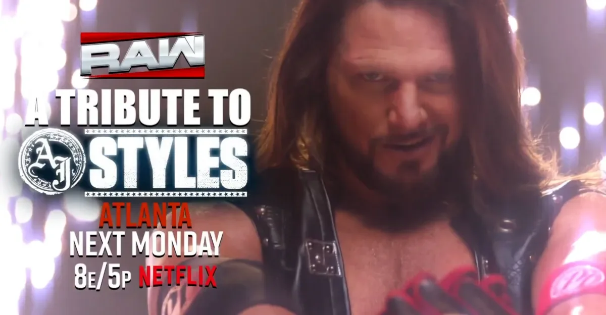 Raw to Pay Tribute to AJ Styles Amid Uncertain Wrestling Future