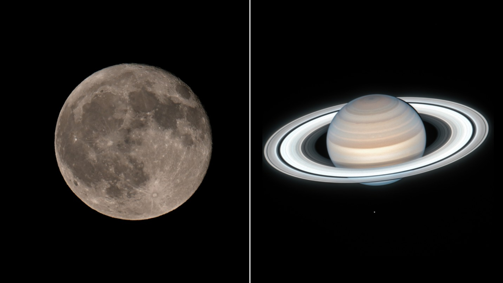 Featured image for Saturn, the Moon, and Mars Align for a Stunning Night Sky Display
