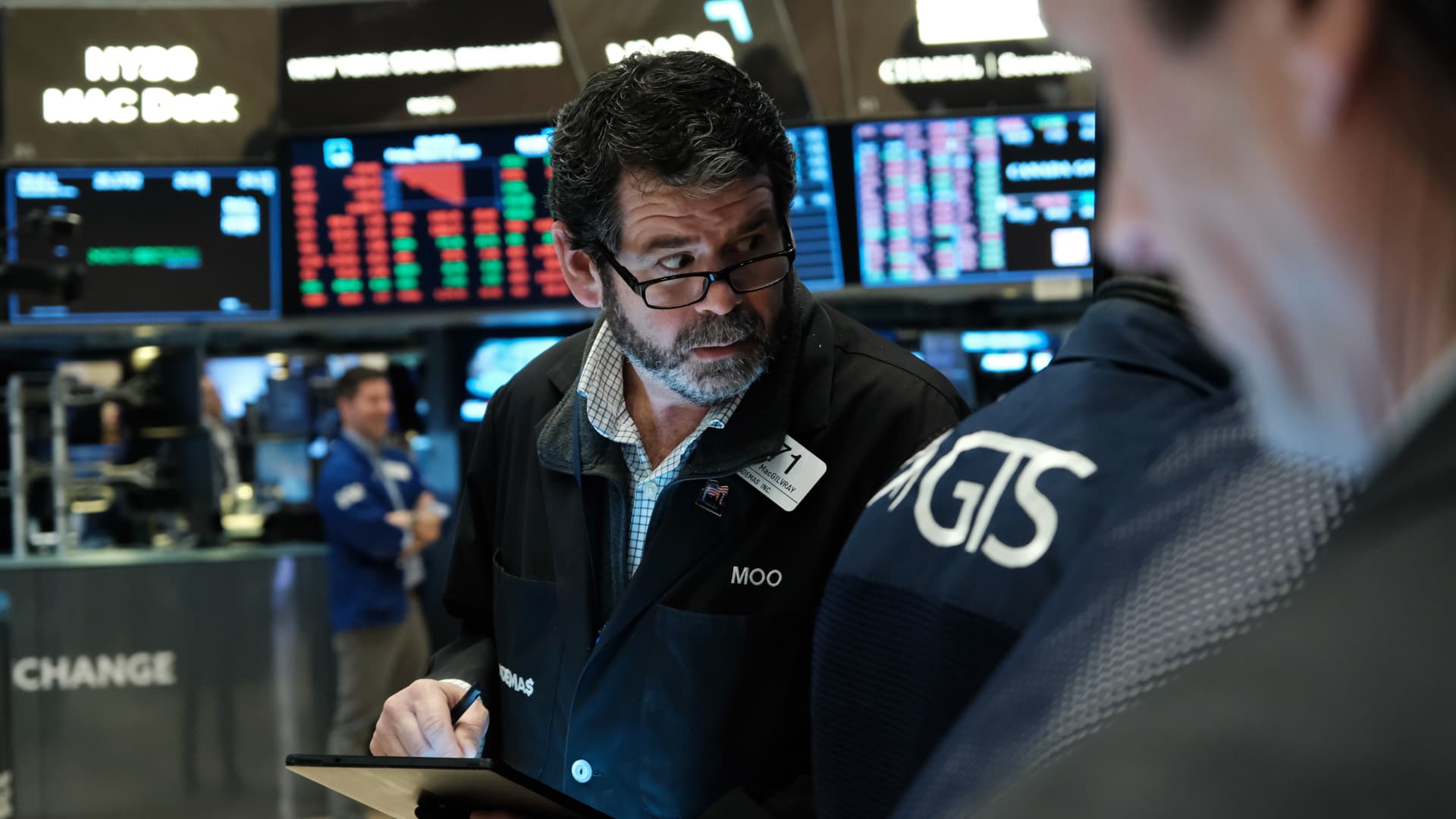 Investors cautious as UBS takes over Credit Suisse amidst crisis and monetary policy meetings.