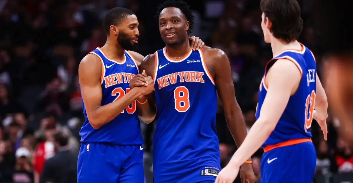 Knicks slam Toronto with a blistering third quarter to rout the Raptors 119-92