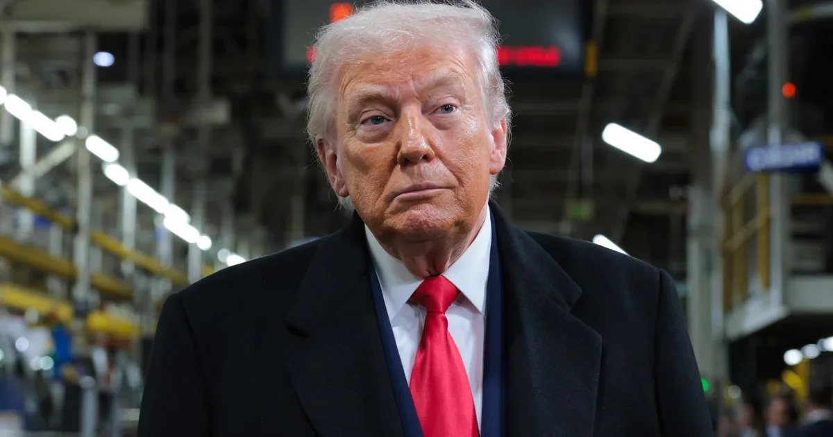 White House defends Trump’s heated gesture during Michigan factory visit
