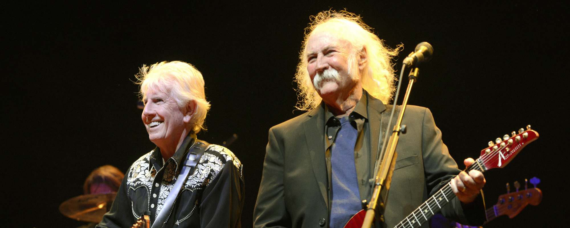Graham Nash confirms David Crosby's COVID-19 death.