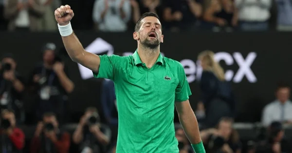 Djokovic’s Vintage Form Sends Him to AO Final Against Alcaraz
