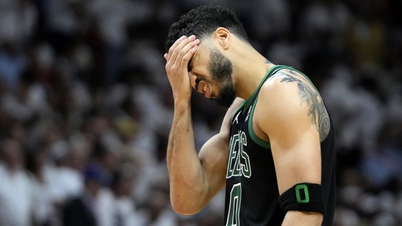Heat dominate Celtics, take 3-0 series lead.