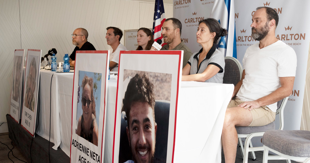 Featured image for Families of U.S. hostages in Gaza demand action from Biden administration