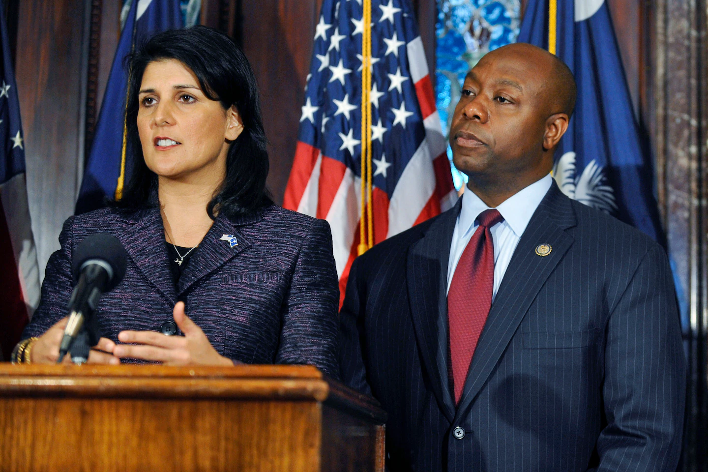 "Tim Scott's Presidential Ambitions and Political Allies"