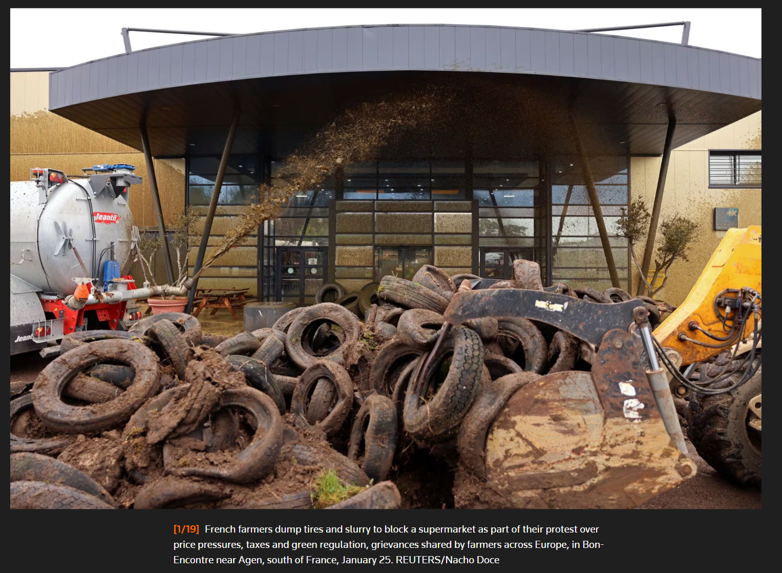 "French Farmers' Nationwide Protests Shake Government Policies"