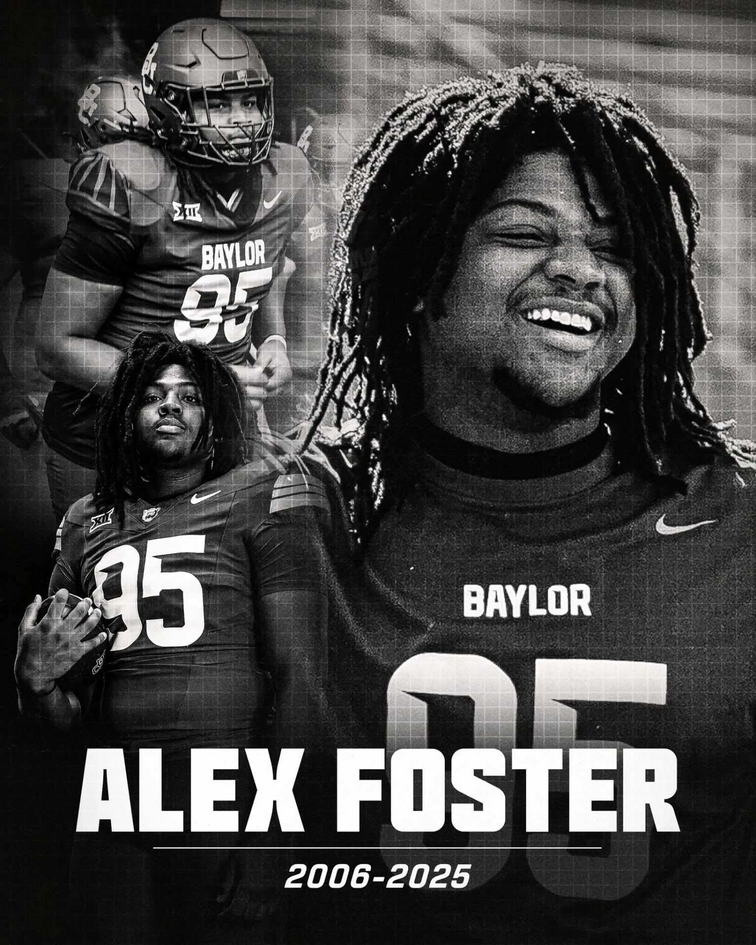 Featured image for Baylor Football Player Alex Foster Dies at 18 in Mississippi Shooting