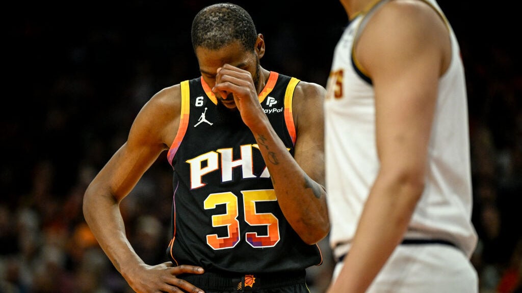 Featured image for Phoenix Suns' Championship Dream Crushed, Kevin Durant Reacts.
