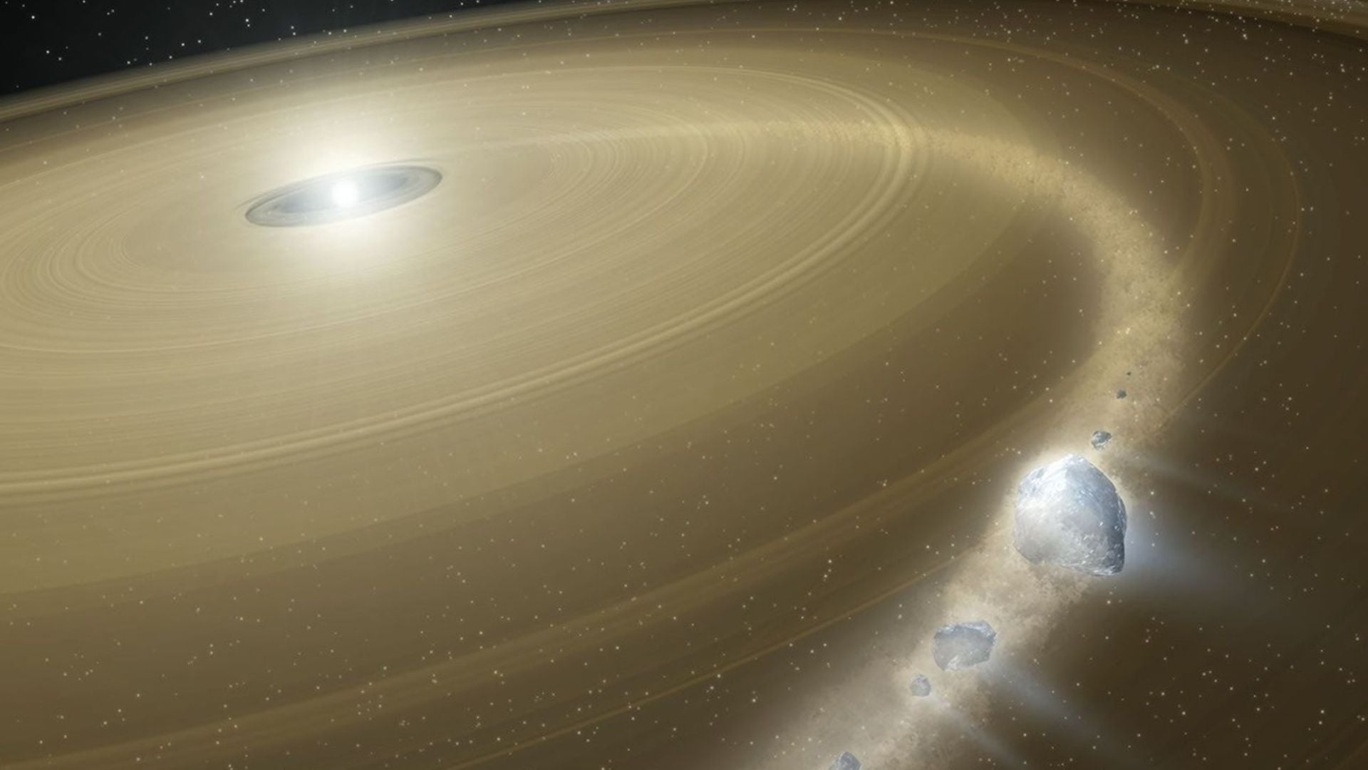 Featured image for Hubble Observes White Dwarf Consuming Icy Pluto-Like World