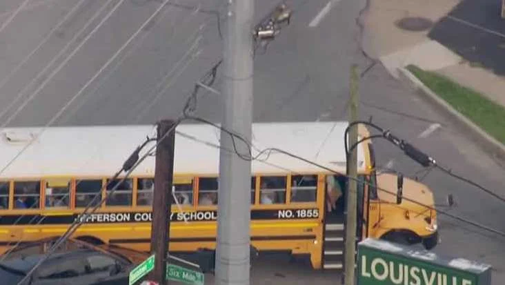 Multiple School Buses Crash in JCPS and Fayette County, No Injuries Reported